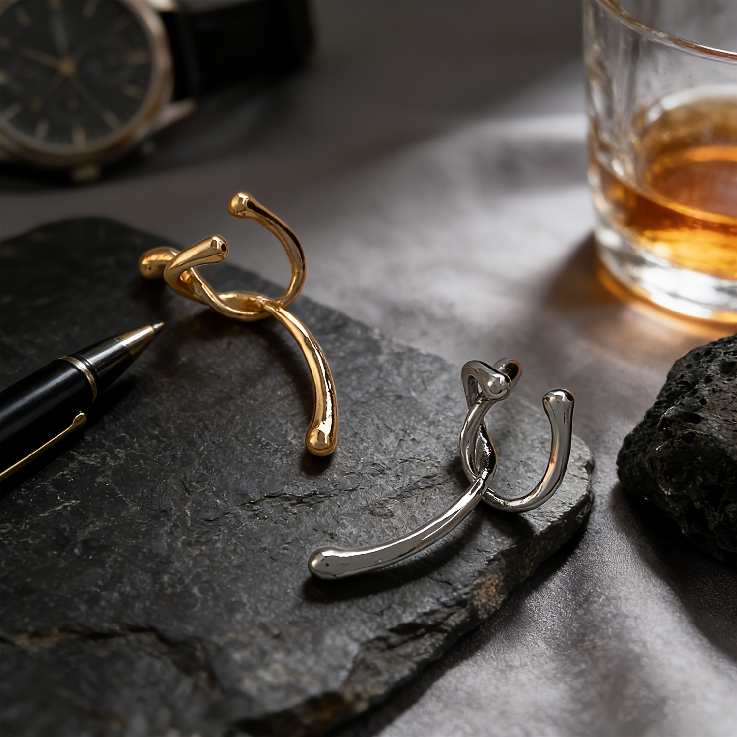 Men's Western Knot No Piercing Ear Bone Clip — Casual Gift